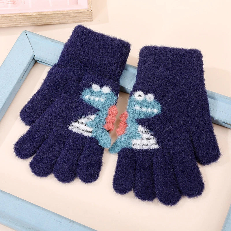 Dino Kids Winter Gloves