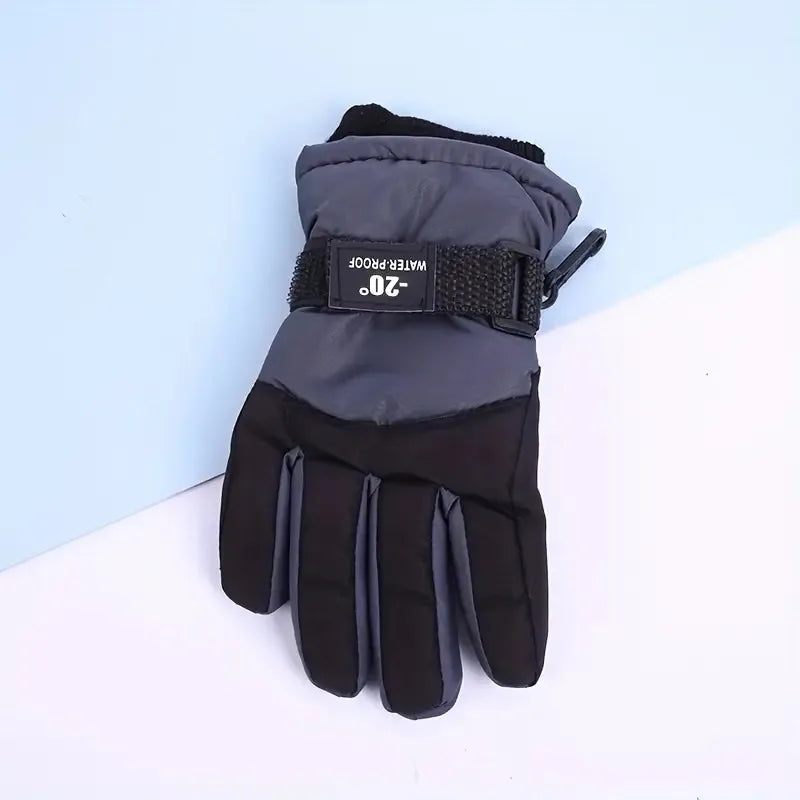 Kids Winter Ski Gloves