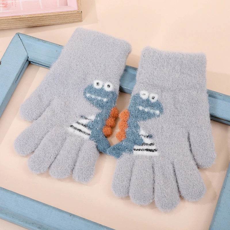 Dino Kids Winter Gloves