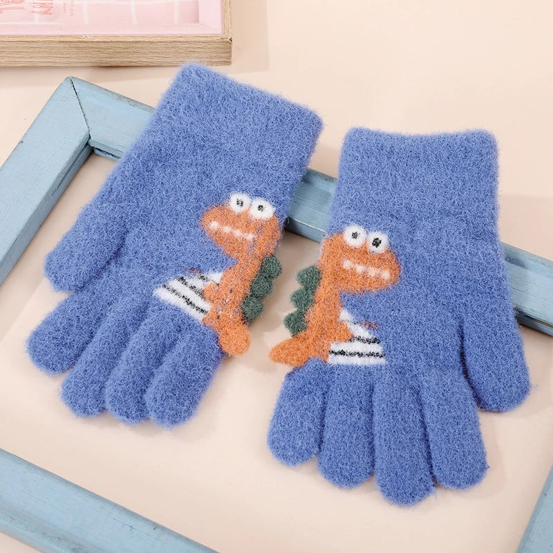 Dino Kids Winter Gloves