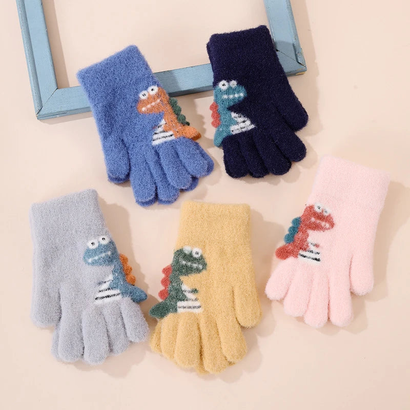Dino Kids Winter Gloves