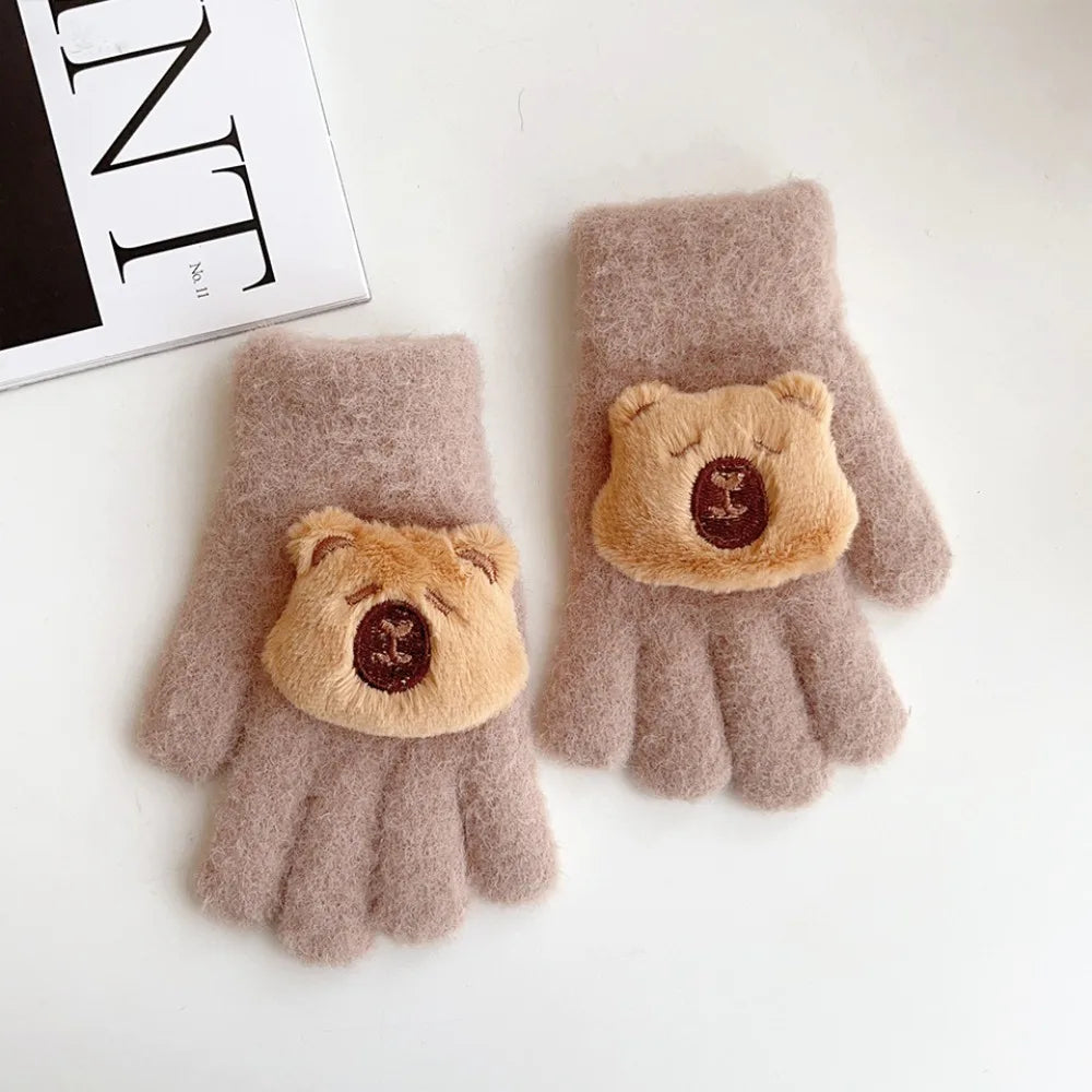 Cozy Capybara Kids Gloves