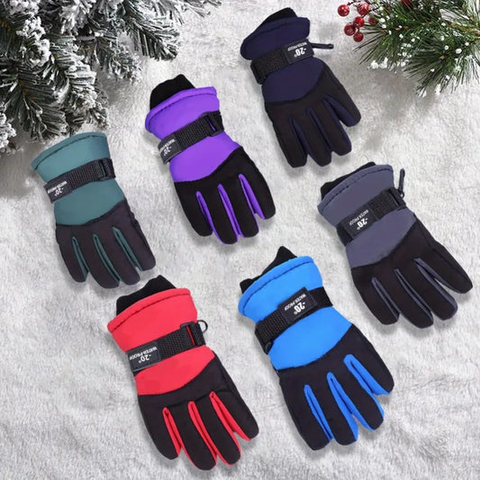 Kids Winter Ski Gloves