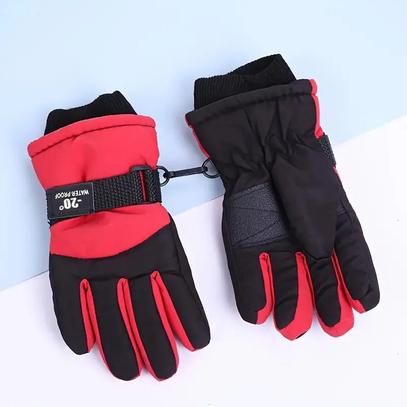 Kids Winter Ski Gloves