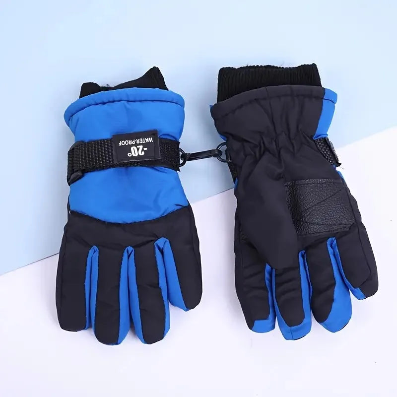 Kids Winter Ski Gloves