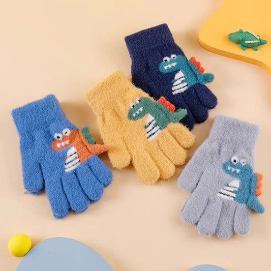 Dino Kids Winter Gloves